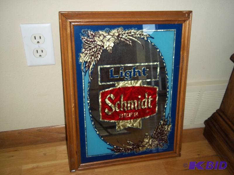 Schmidt Light Beer Mirror...