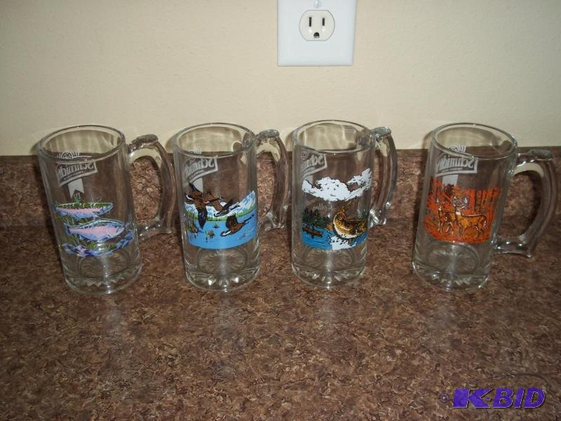 Schmidts Beer set of 4 Collectors Series 3 m...
