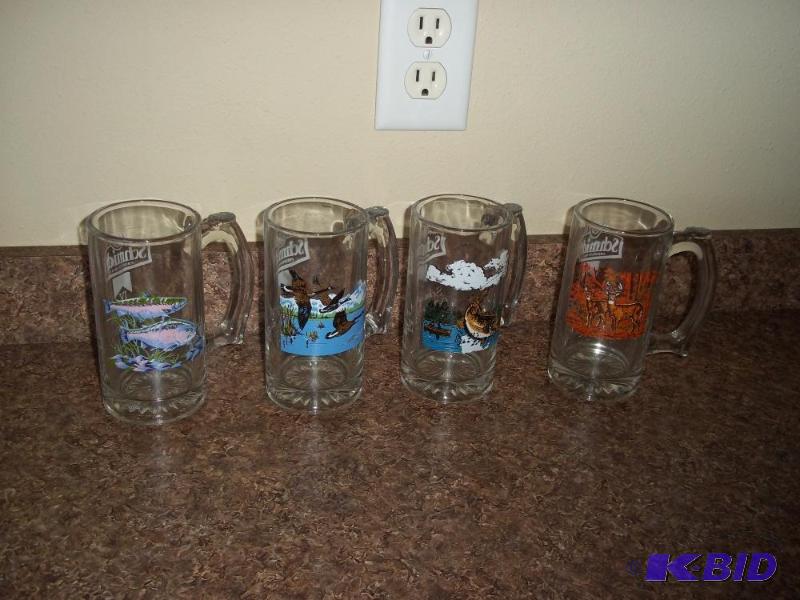 Schmidts Beer set of 4 Collectors Series 3 m...