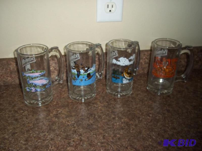 Schmidts Beer set of 4 Collectors Series 3 m...