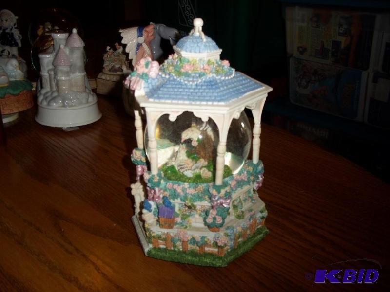 Music Box Horse in Gazebo...