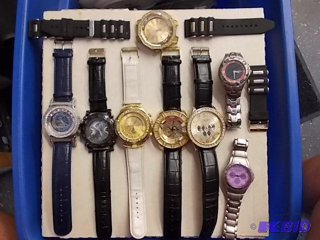 Lot Of 8-Assorted Mens Watches...