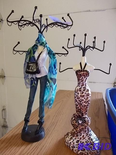 2-Decorative Jewelry Displays...