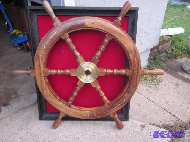 Yacht Ship Wheel