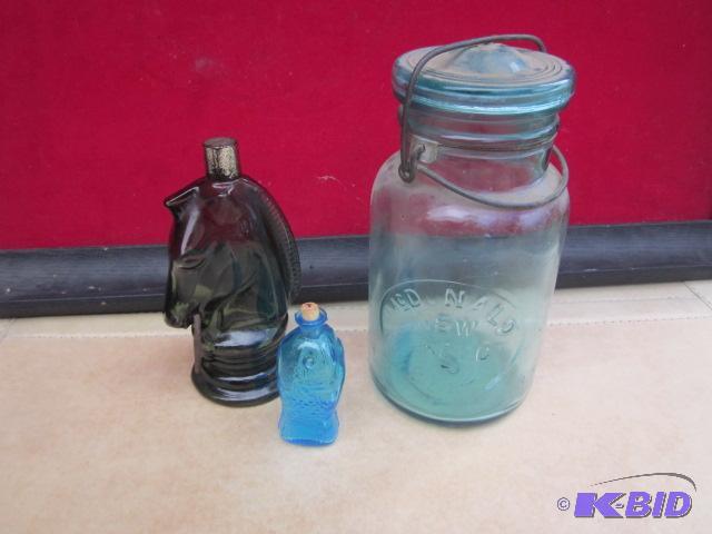 Lot of glass items....