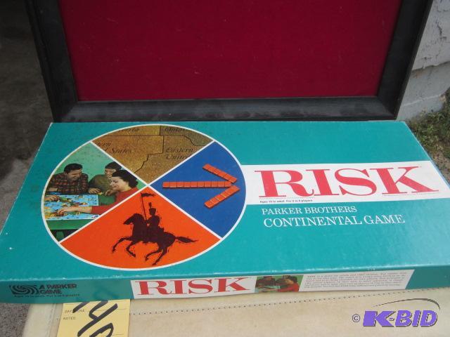 1968 Parker Brothers Risk game, unplayed, al...