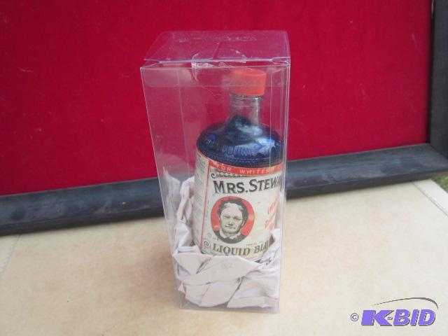 Vintage Mrs. Stewarts liquid bluing 90% full ...