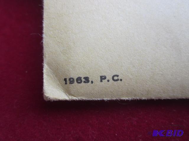 1963 P.C Mint proof coin set, including silve...