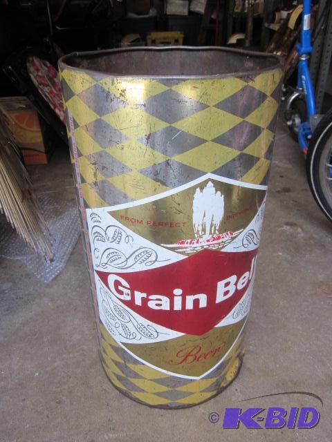 19 inch vintage 1940s Grain Belt metal beer ...