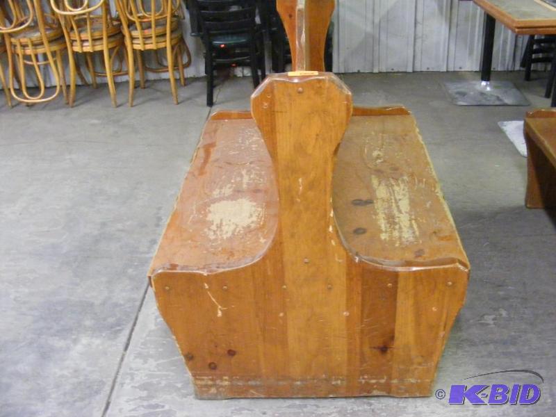 Wooden Booth