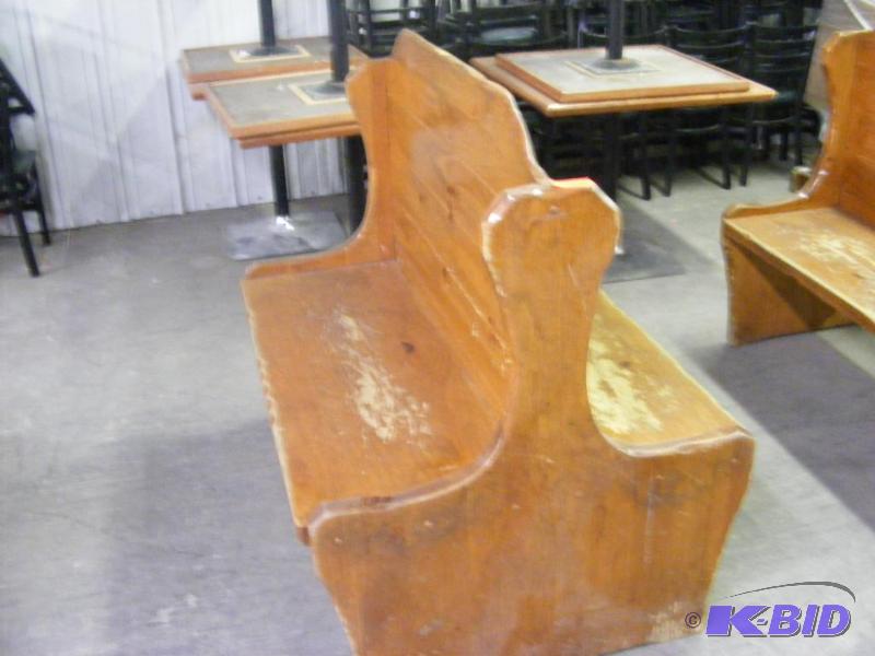 Wooden Booth