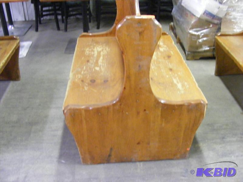 Wooden Booth