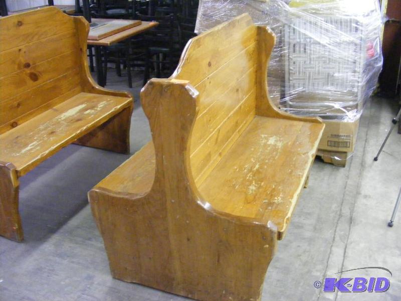 Wooden Booth