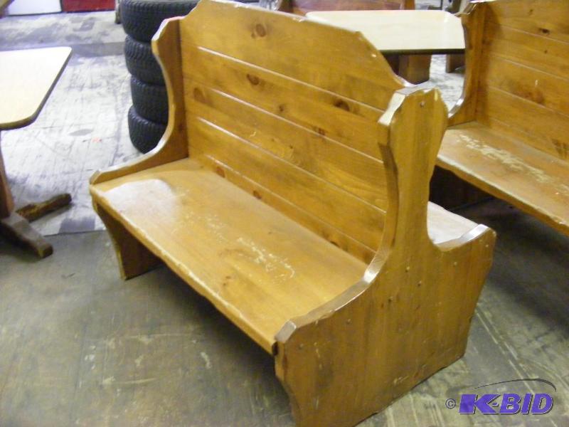 Wooden Booth