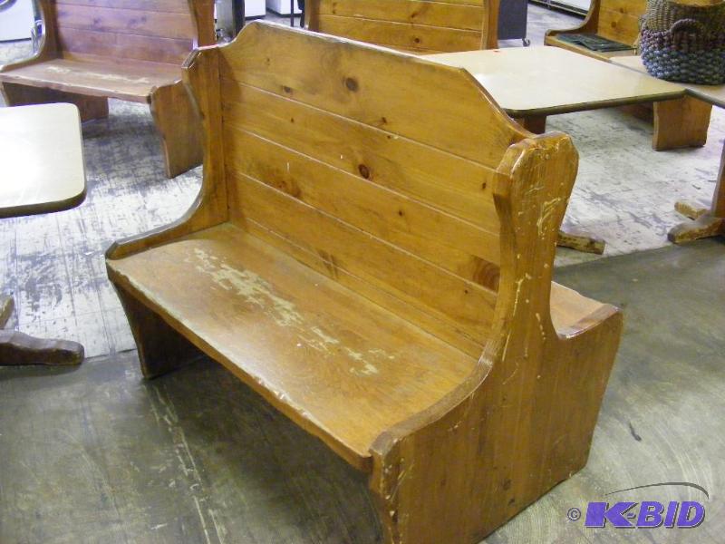 Wooden Booth