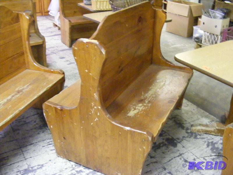 Wooden Booth