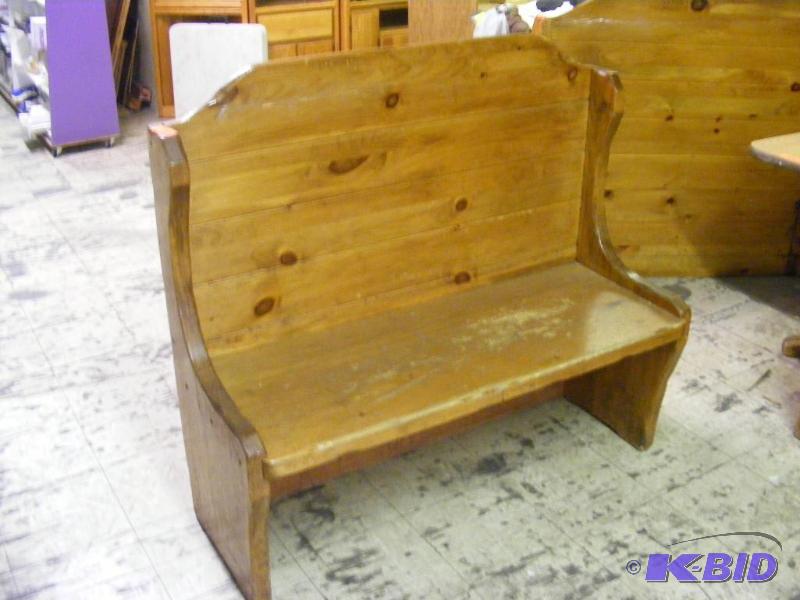 Wooden Booth