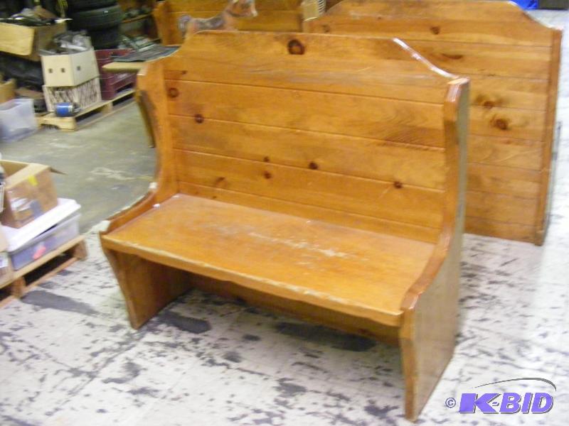 Wooden Booth