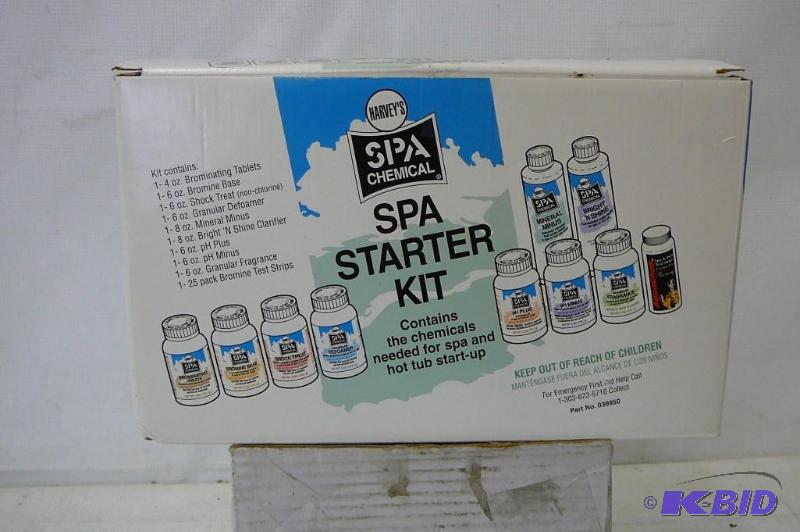 Spa starter kit FULL BOX Chemicals for Spa an...