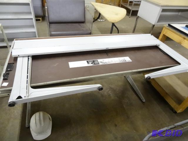 lot 103 image: Tutor Fold Up Desks. Qty. 2 60 x 28 x 29...