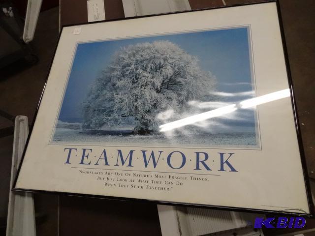 lot 107 image: Motivational Print...