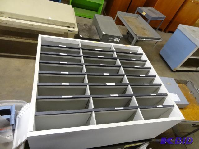 lot 118 image: Laminate File Sorter Cabinet. 29 x 12 x 24...