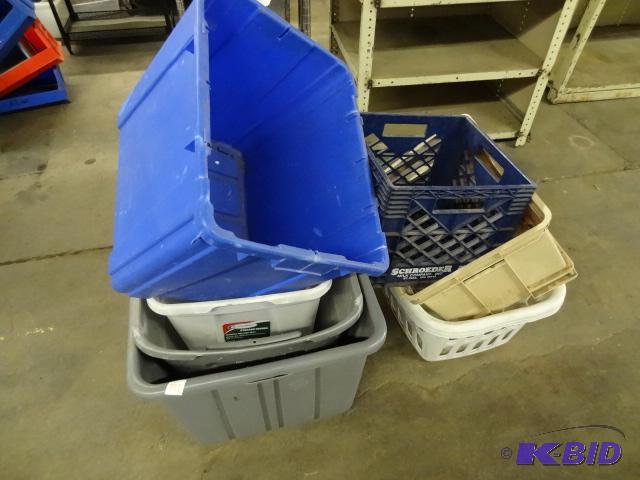 lot 152 image: Misc. Plastic Bins...