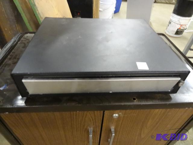 lot 191 image: Metal Electronic Cash Drawer...