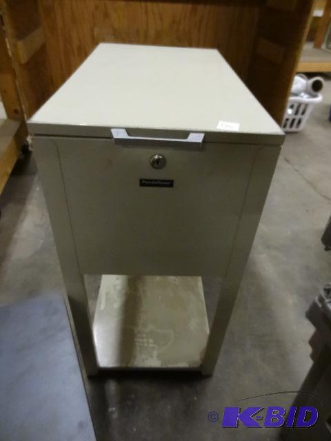 lot 194 image: Metal File Hanging Cabinet 13 x 24 x 27...
