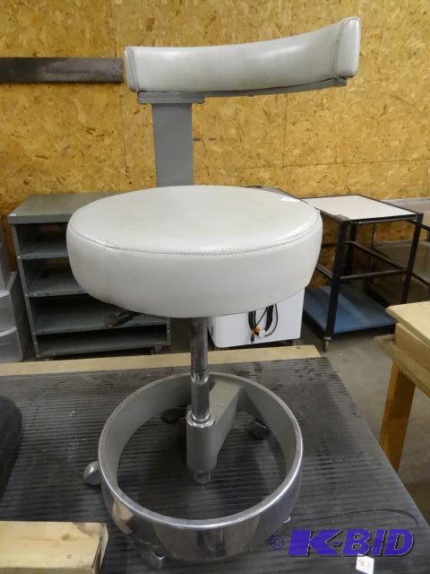 lot 81 image: Siemens Adjustable Height Stool on Wheels...
