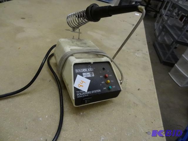 lot 84 image: Solder Aid Tritemp Soldering System. Model SA...