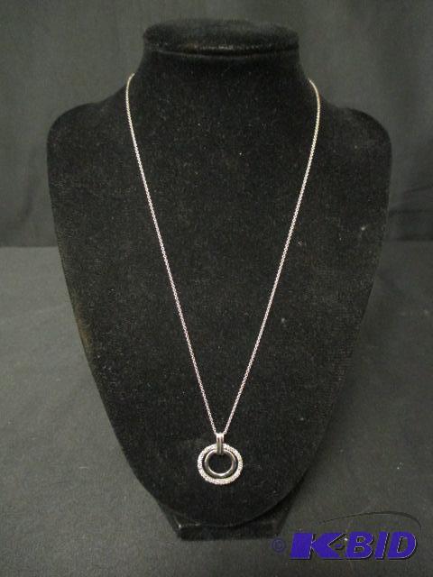 lot 31 image: Sterling Silver Modern Design Necklace
