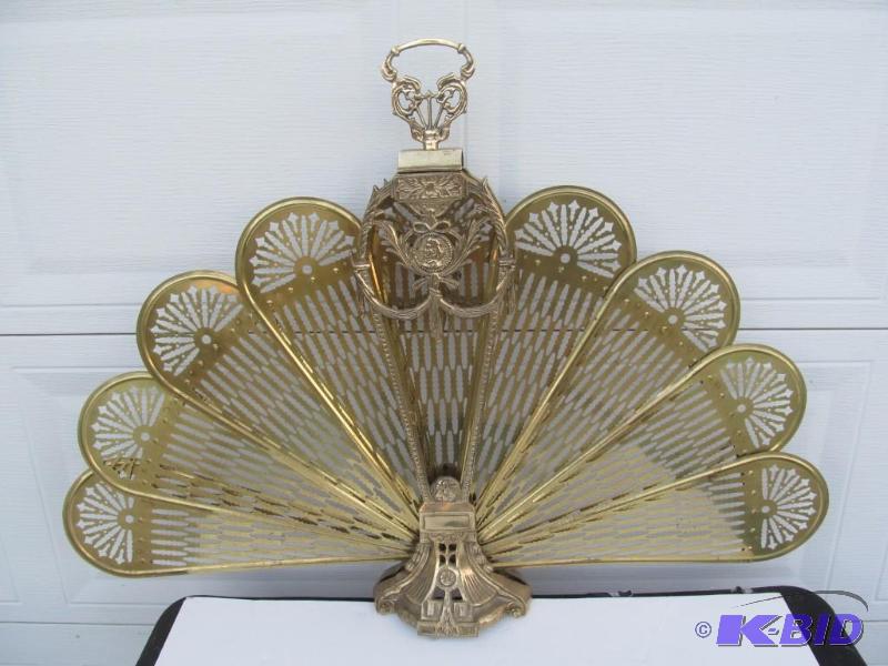 Very beautiful, Brass &nbspFire Place Scre...