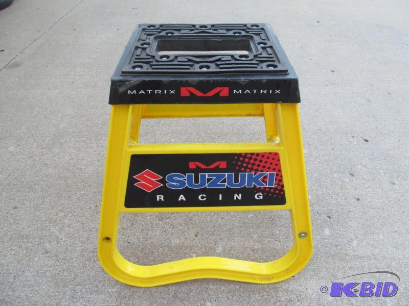 Suzuki Moto-Cross Bike Stand....