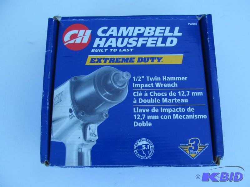 Campbell Hausfled 12 Twin Hammer Impact Wrench