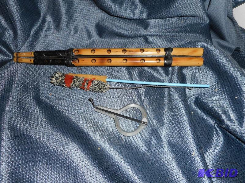 lot 110 image: Jaw Harp and Lebanon Flute