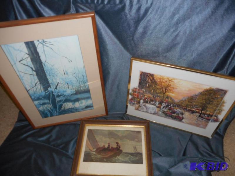 lot 129 image: Three Pictures