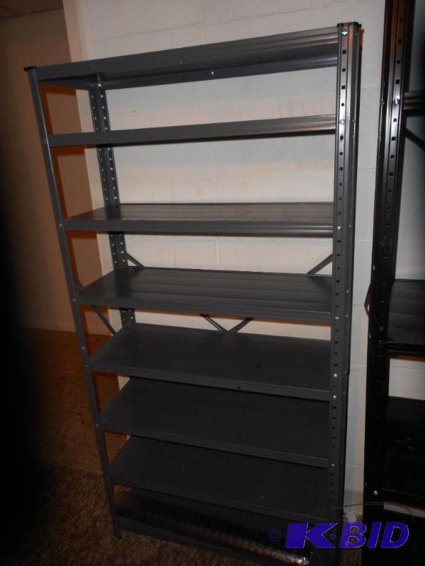 lot 132 image: Metal Shelving