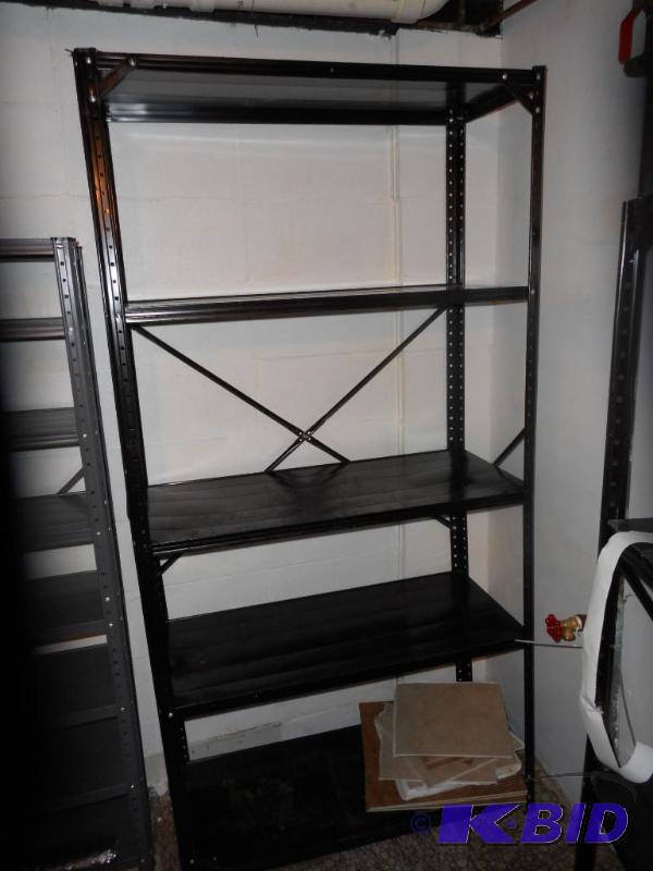 lot 133 image: Metal Shelving