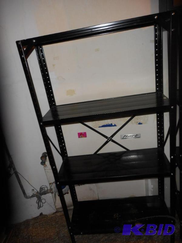 lot 134 image: Metal Shelving