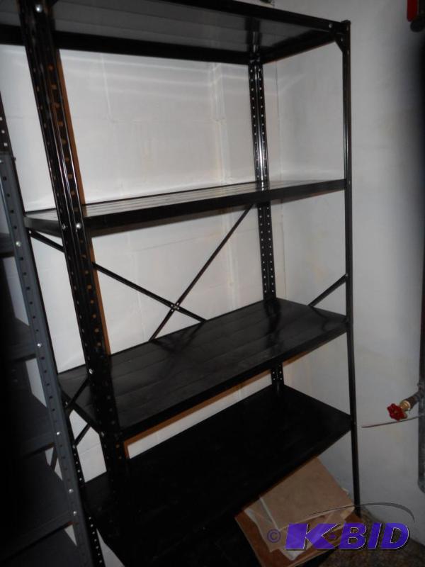 lot 136 image: Metal Shelving