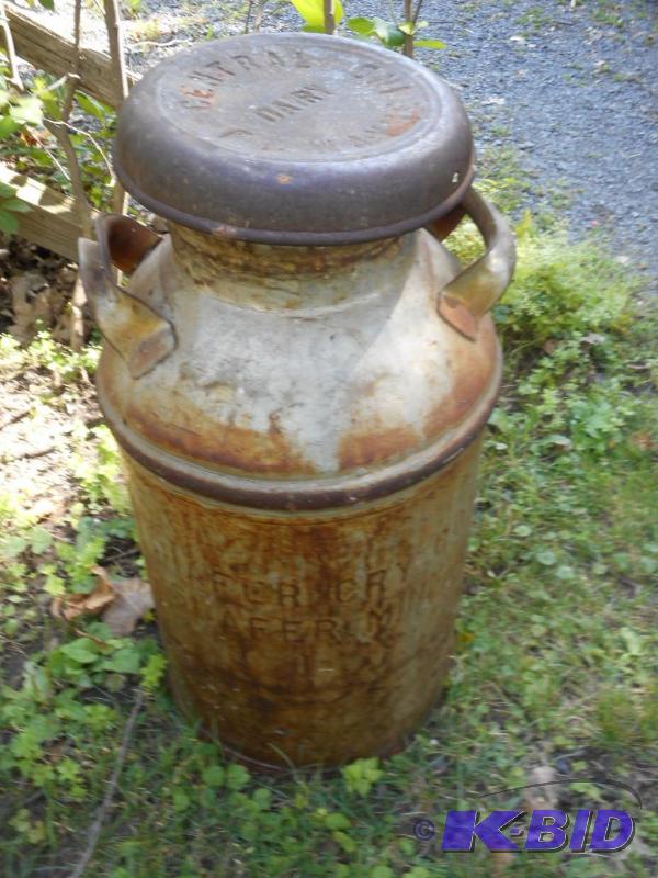 lot 156 image: Shafer Minnesota Milk Can