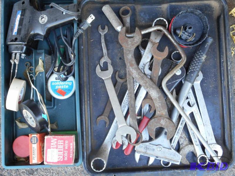 lot 160 image: Soldering Gun and Wrenches