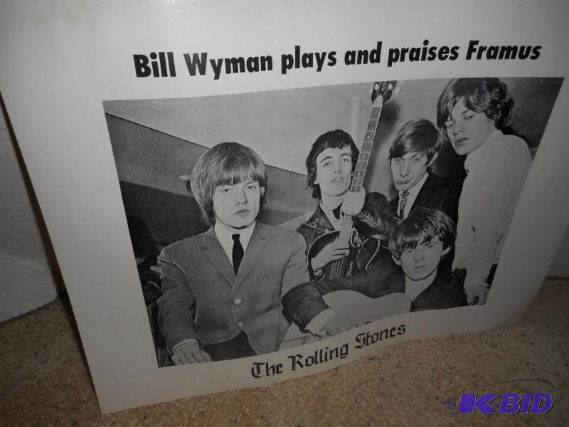 lot 19 image: Rolling Stones Poster
