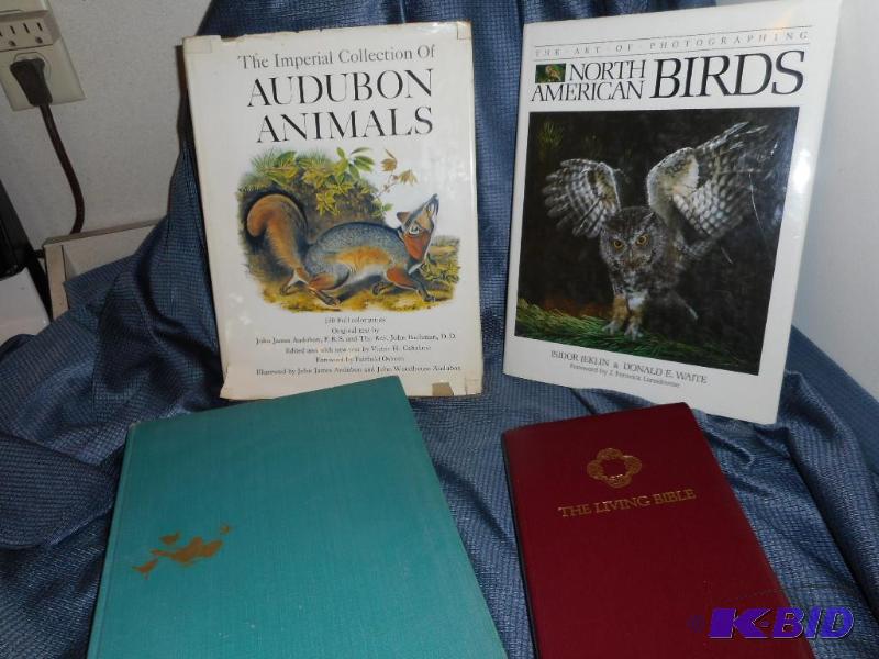 lot 31 image: Bird Books & Bible