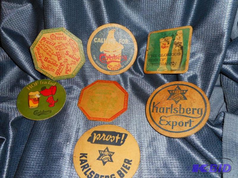 lot 79 image: 1950s Coasters