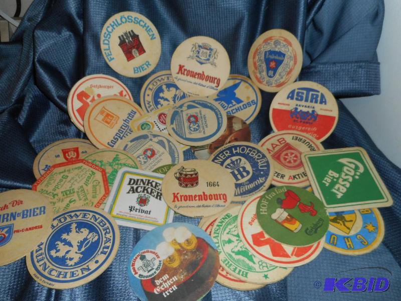 lot 85 image: European 50s - 60s Coasters