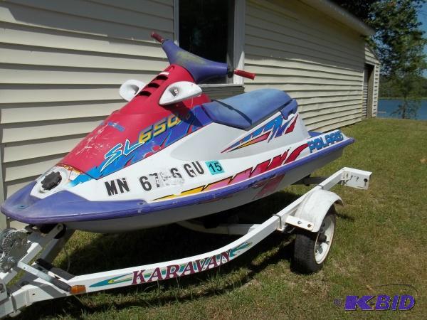 1995 Polaris SL 650 Jetski with trailer. Ran ...