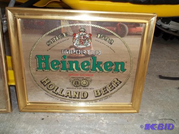 Heineken sign metal 14x17...