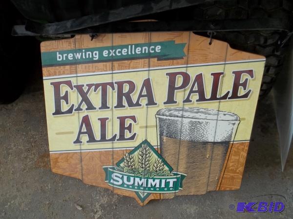 Summit Sign wood with metal hangar 19x19...